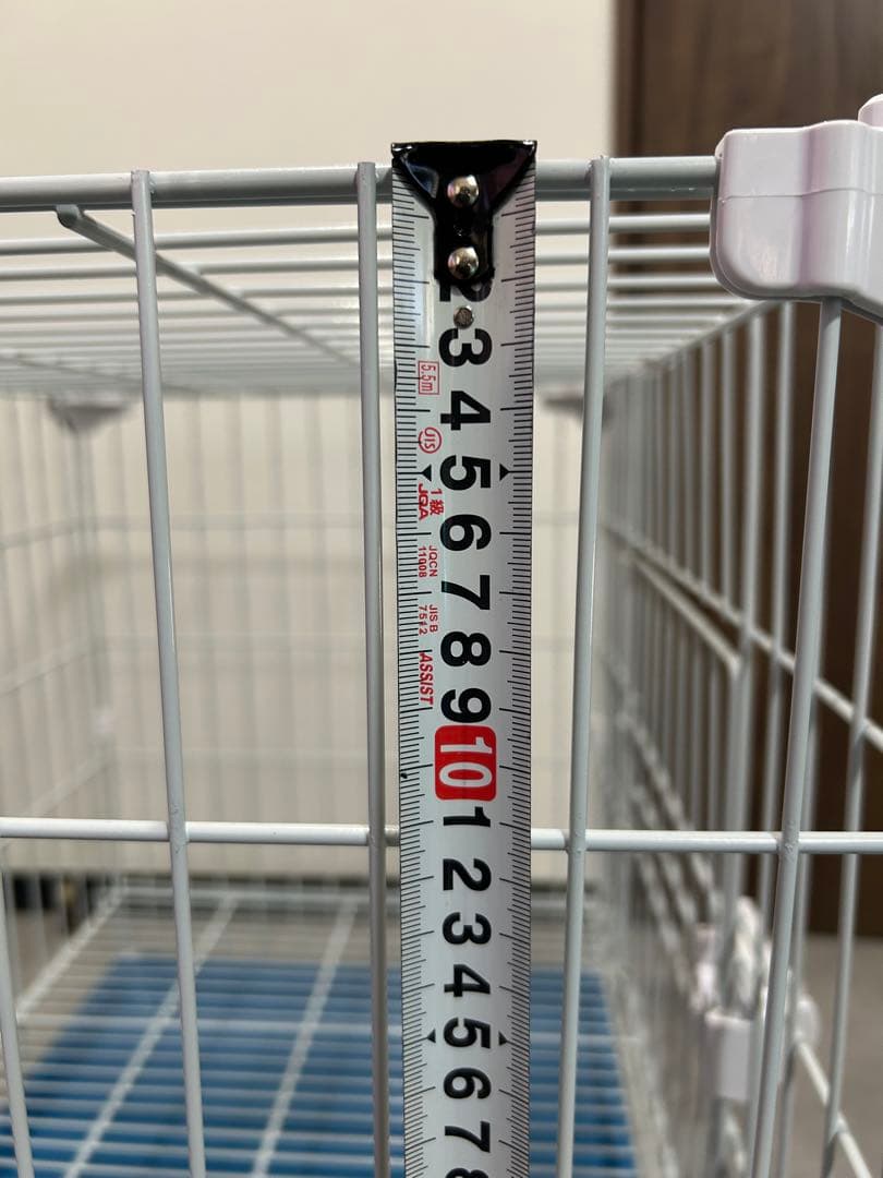 ホワイトメタルワイヤーケージ 大きめ