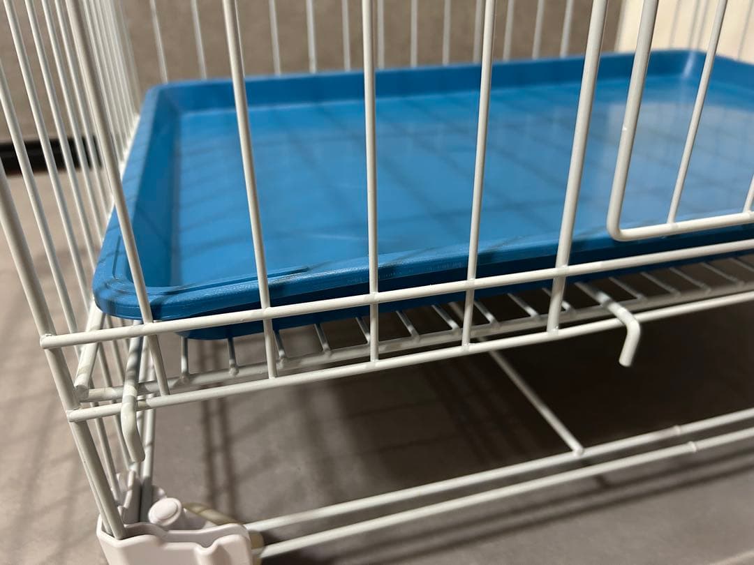 ホワイトメタルワイヤーケージ 大きめ