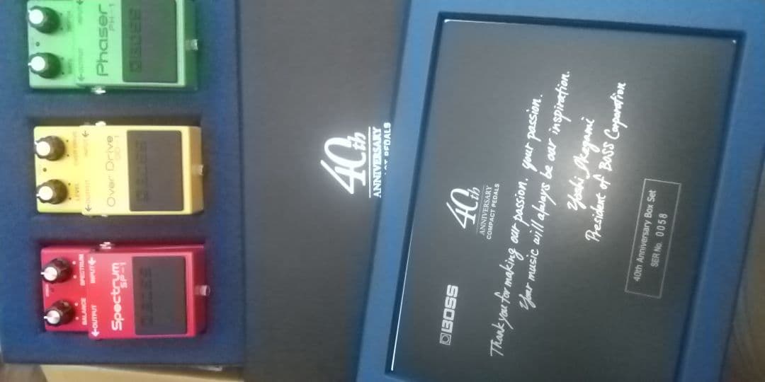 ギター BOSS 40th Anniversary Box Set