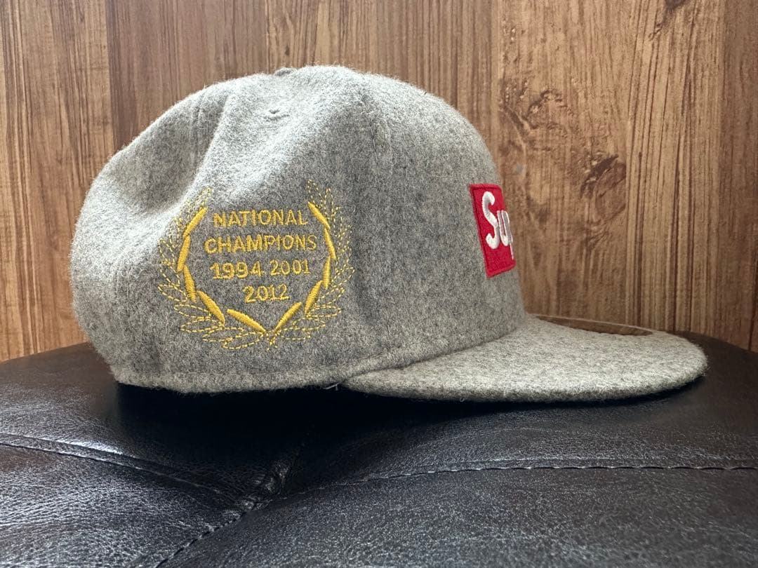 Supreme 59FIFTY グレーキャップ 7 1/8 キッズサイズ