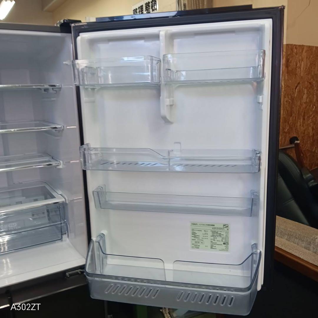 448 AQUA 大型冷蔵庫 415L 400L強 小型 家庭用 自動製氷