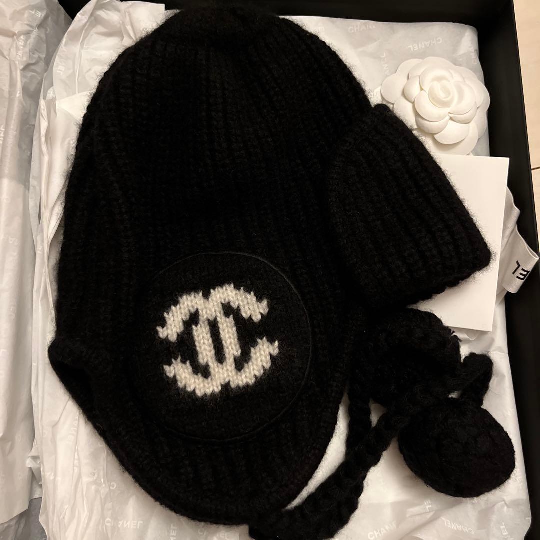 完売 希少♡ 新品未使用 CHANEL ニットキャップ シャネル ニット帽