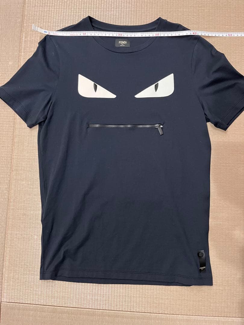 FENDI フェンディ FY0910 A4PZバッグバグズ TシャツS ブラック