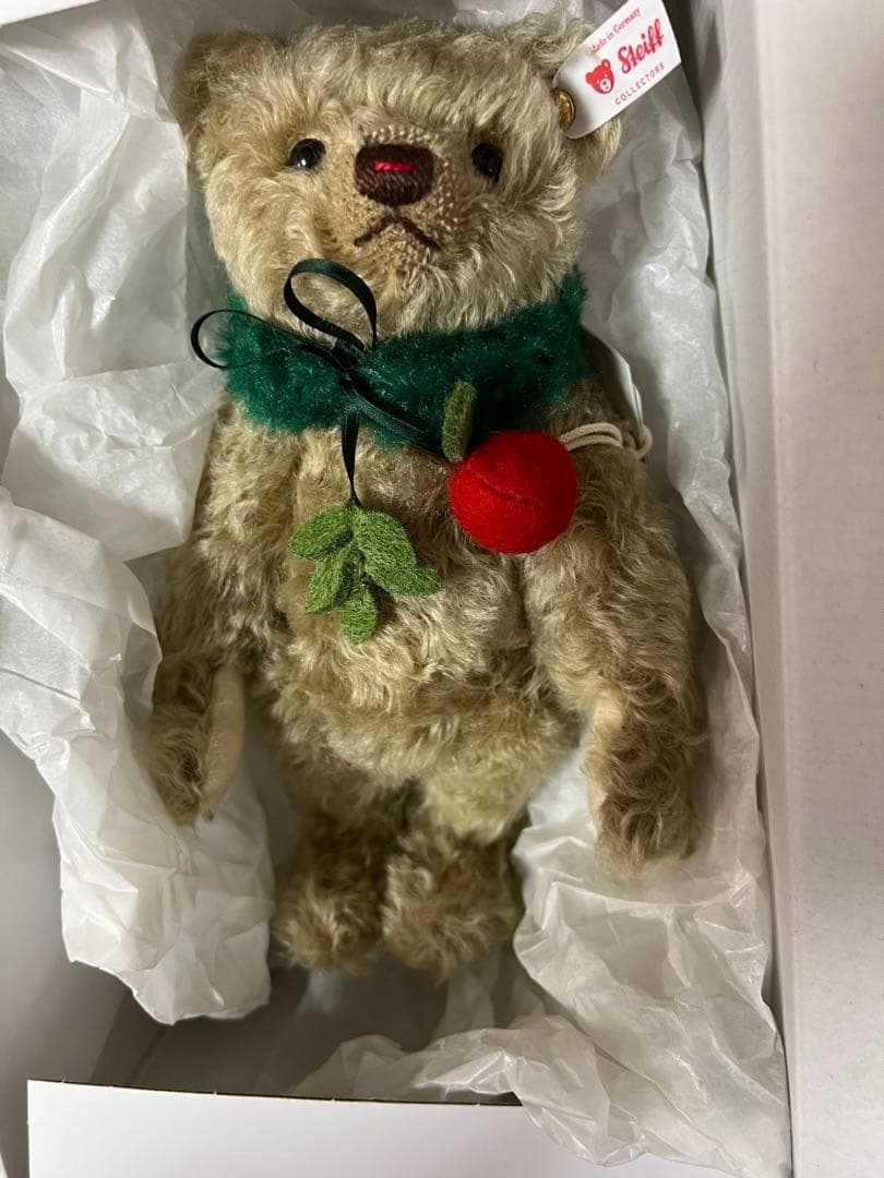 Steiff シュタイフ リトルサンタ2024 アップル 23cm 日本限定