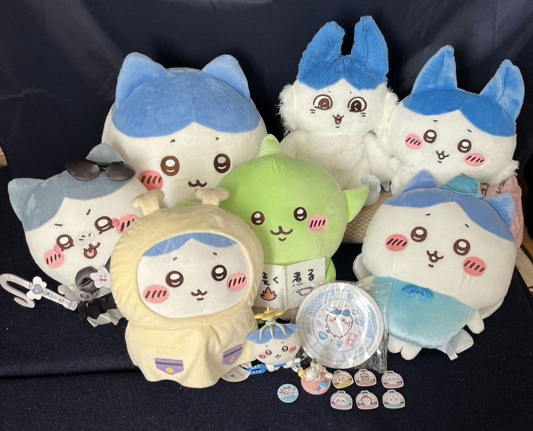ちいかわ ぬいぐるみ7個セットとおまけ♫