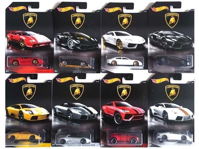 [全16種コンプ]トミカ+HWランボルギーニセット