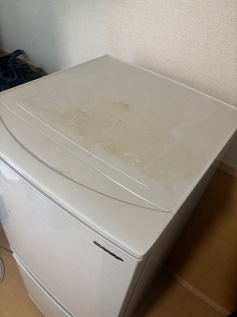 2019年製SHARP 2ドア冷蔵庫 ホワイト SJ-D14E-W