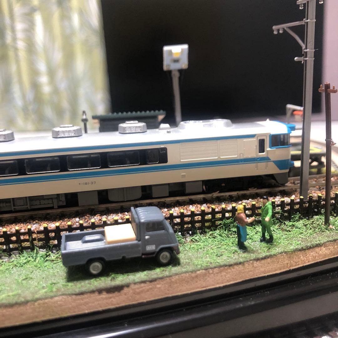 Nゲージ ローカル駅ジオラマ