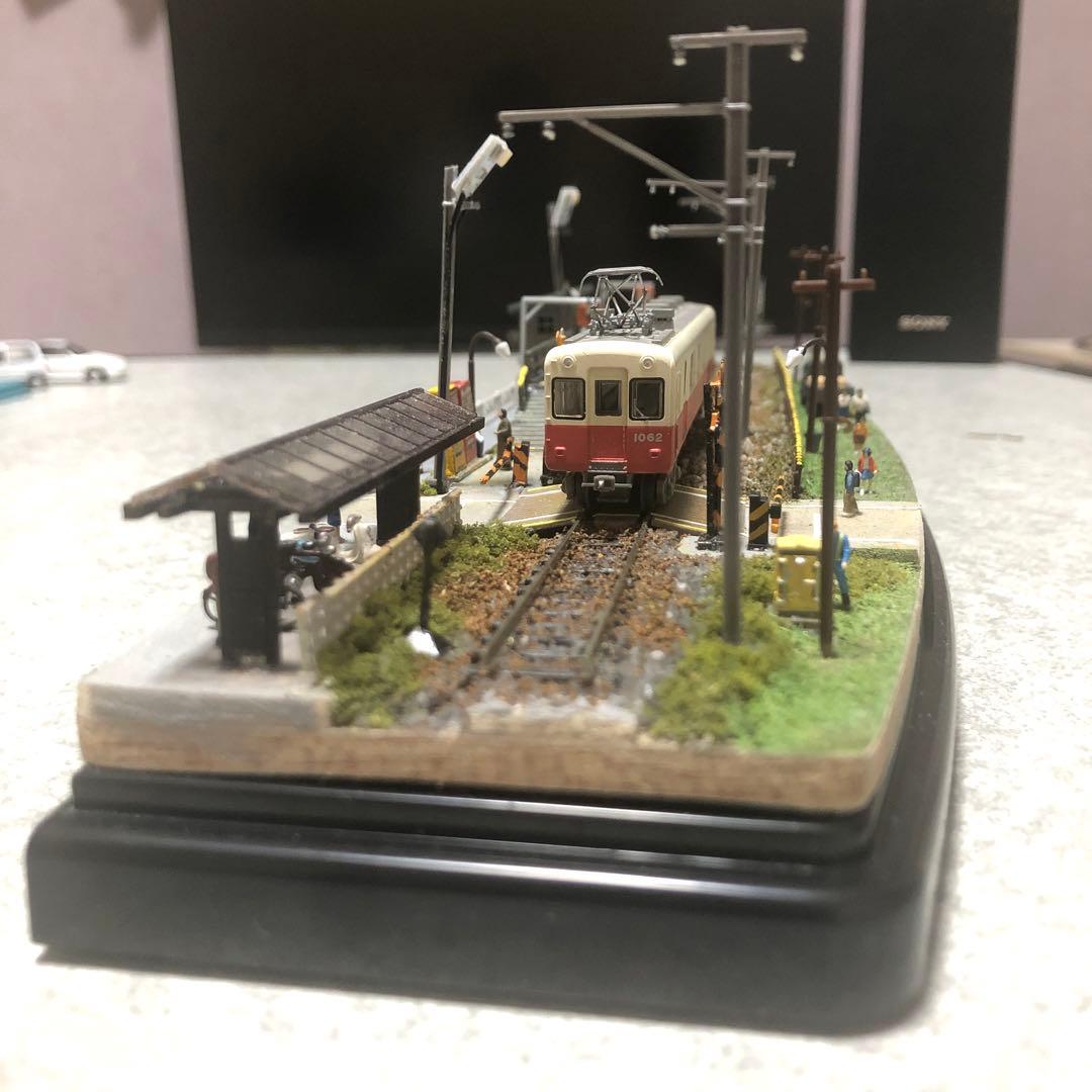 Nゲージ ローカル駅ジオラマ
