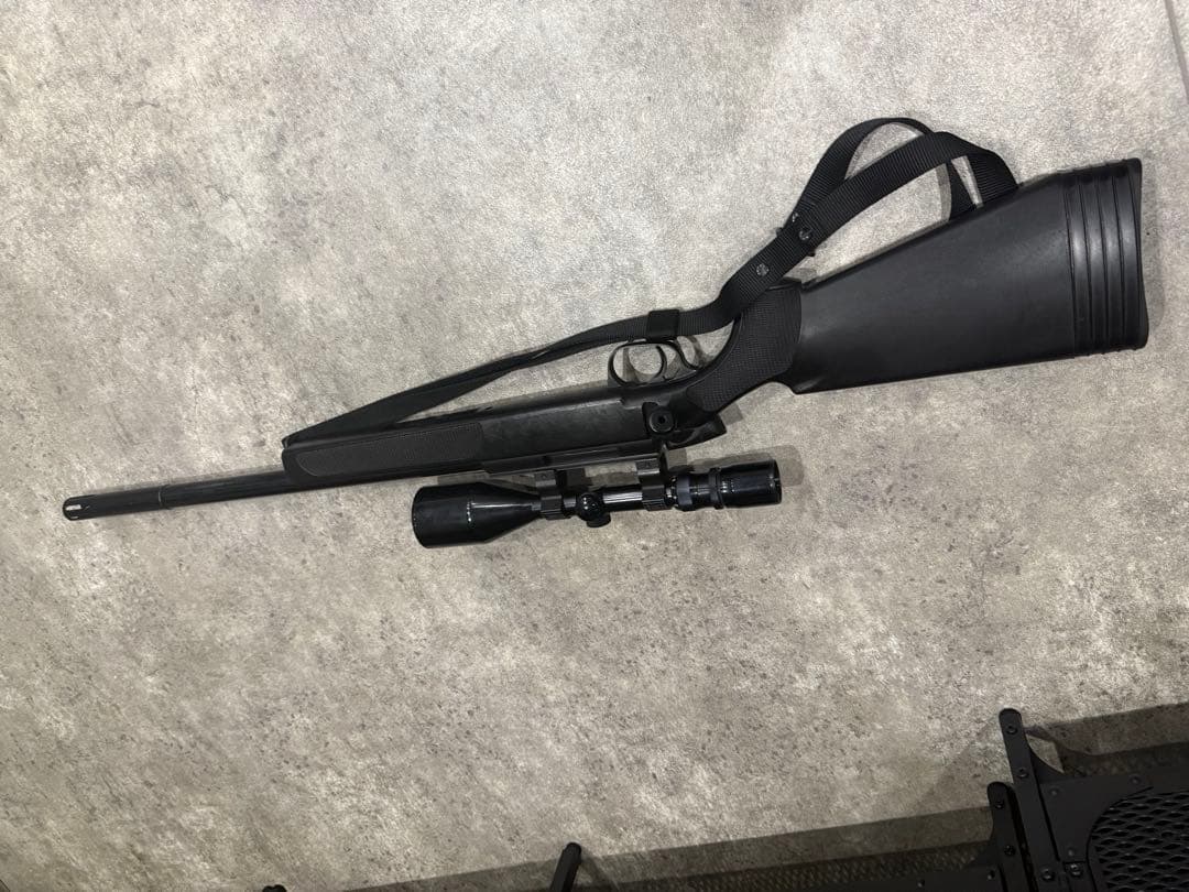 〈動作確認未〉スナイパーライフル　APS-2 付属品色々付いてる