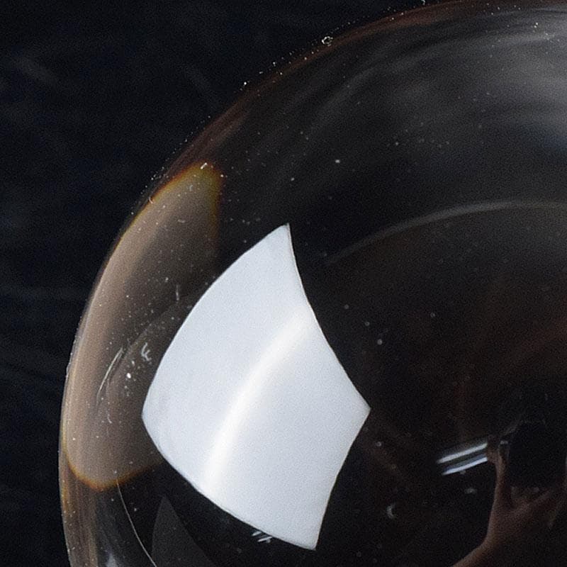 パワーストーン　天然水晶玉　丸玉　直径約4.1cm　共箱　V　R8565