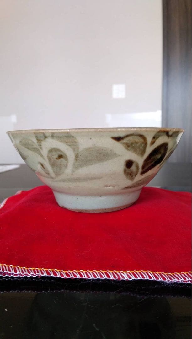 安南茶碗　古陶磁　くらわんか　青花　太白焼　中国美術　呉須