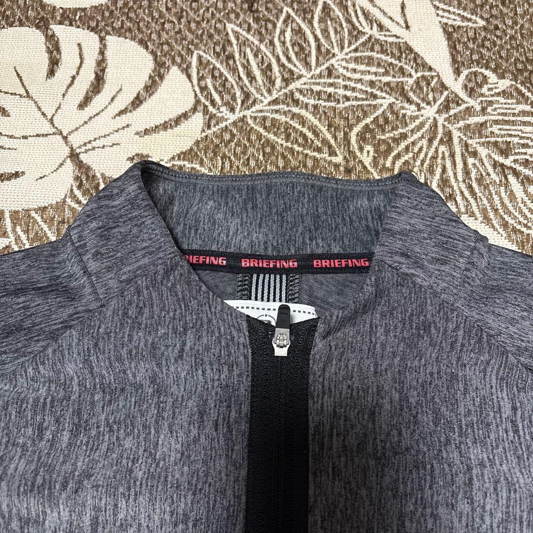 BRIEFING (ブリーフィング) ハーフジップシャツ　レディース