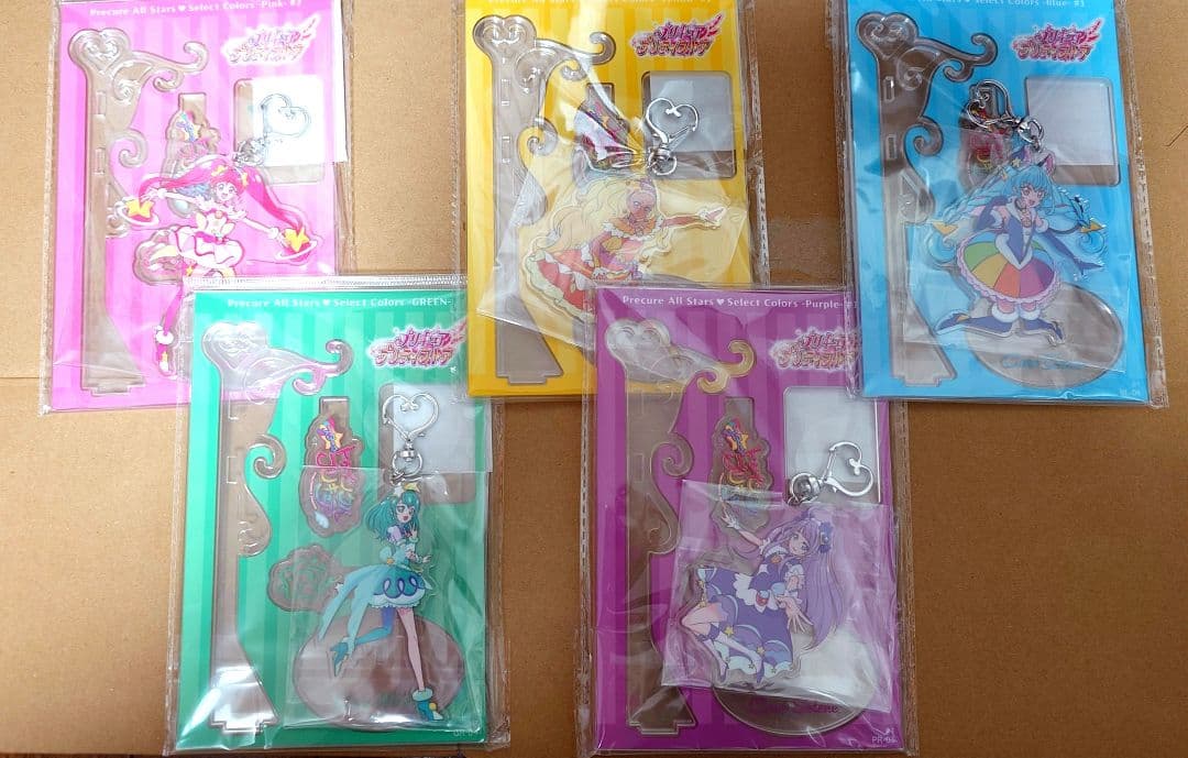 プリキュア　Select Colors　スタプリ　アクリルスタンド　セット