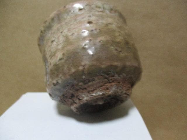 古萩焼　ぐい呑み　I38-2