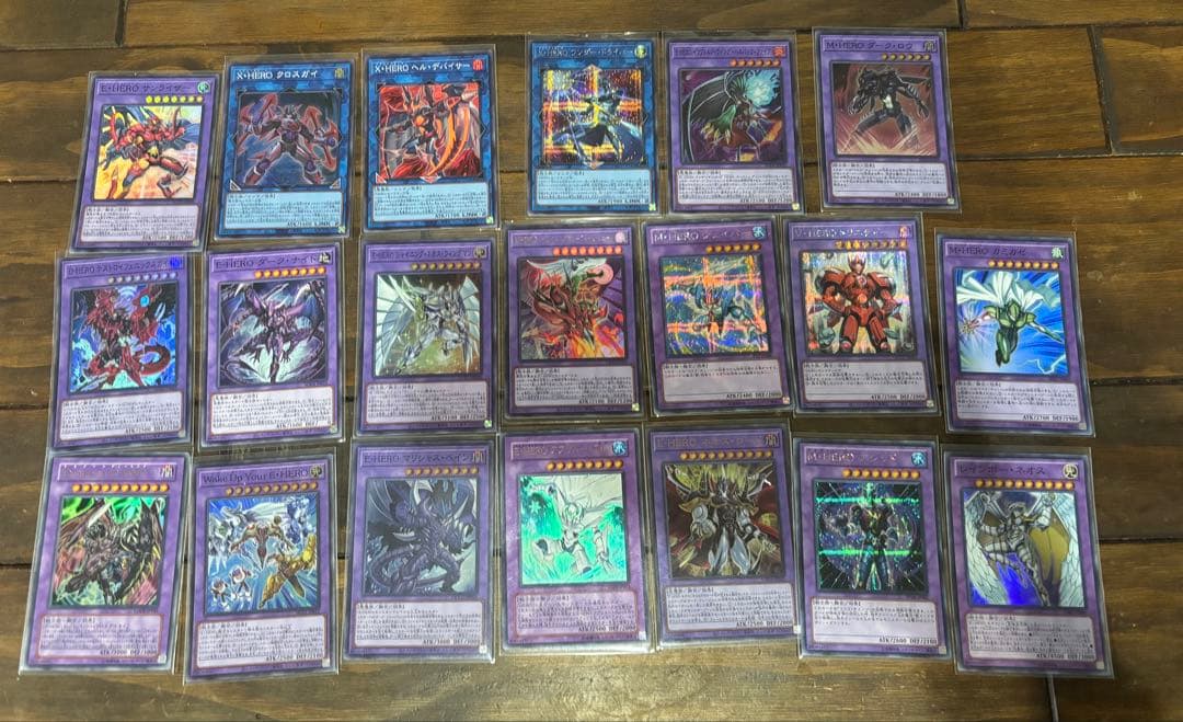 遊戯王 HERO デッキ E・D・V・M・Evil HERO フル混合