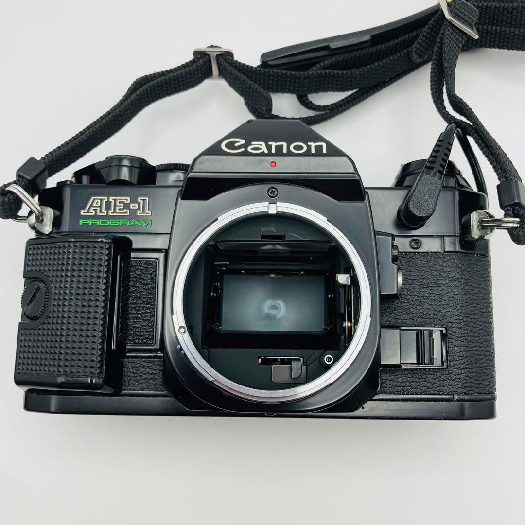 020 Canon AE-1 PROGRAM 黒 フィルムカメラ キヤノン