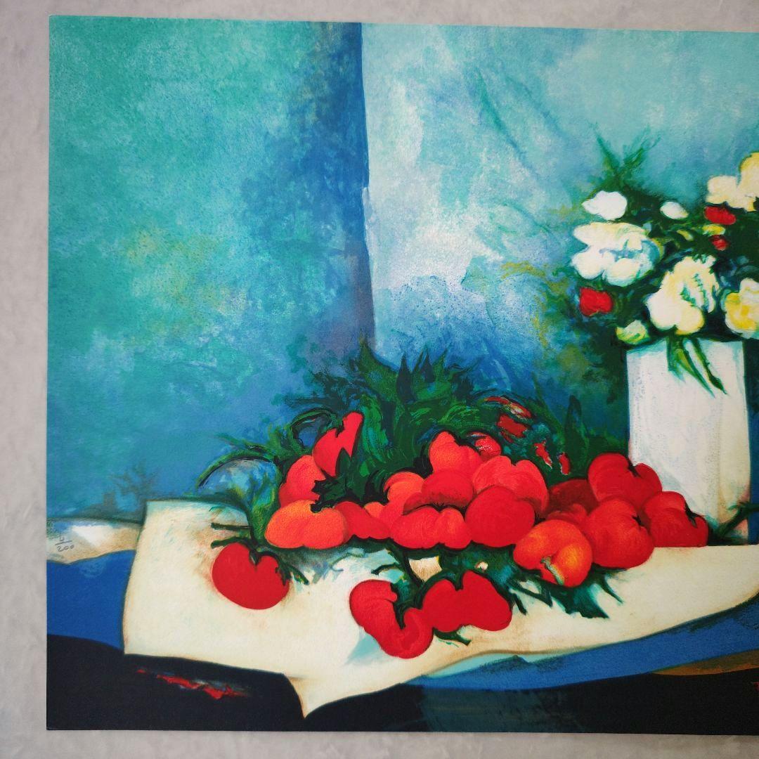 絵画　リトグラフ版画　シ―ト（マ−ジンなし）