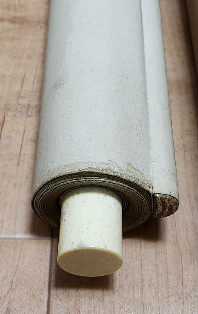 【百合に小禽図】朝井観波 2642 掛け軸　肉筆