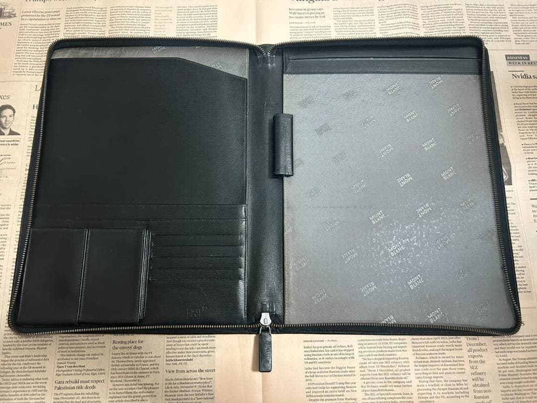 MONTBLANC（モンブラン）ファイルケース ブラック / ビジネス用