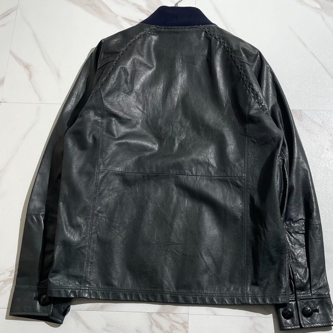 美品✨ NEIGHBORHOOD ゴートレザー シングルライダースジャケット M