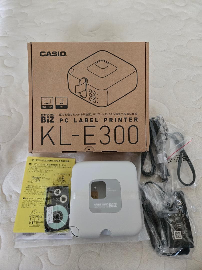 【新品】CASIO NAME LAND BIZ ラベルプリンター KL-E300