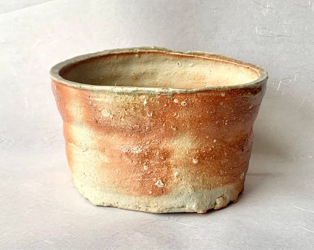 杉本貞光　信楽建水　共箱　寺垣外窯