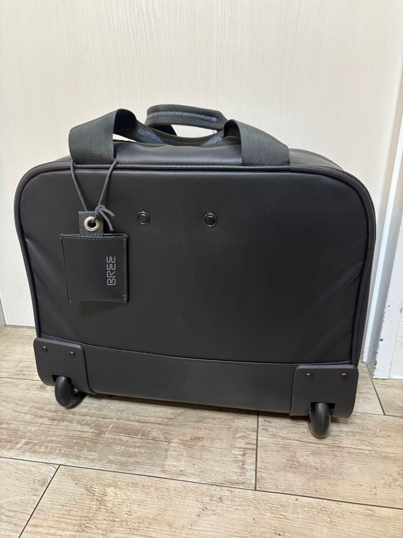 ドイツ　BREE ブリー製　ソフトキャリー　ビジネス　トラベル　ブラック