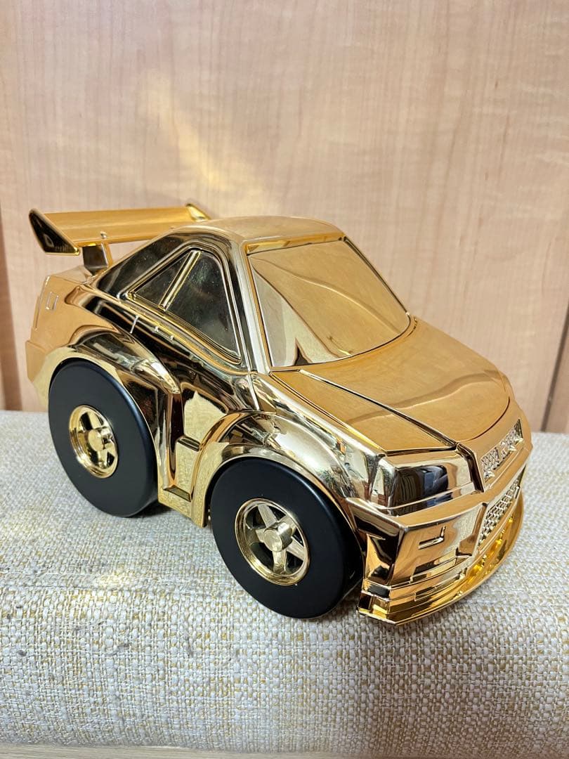 チョロQ25周年　どっ金ジャンボチョロQ スカイラインGT-R（R34）