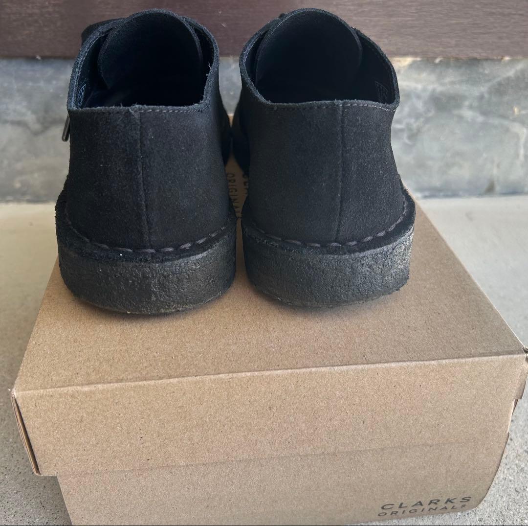 クラークスオリジナル　デザートカーン　ブラック