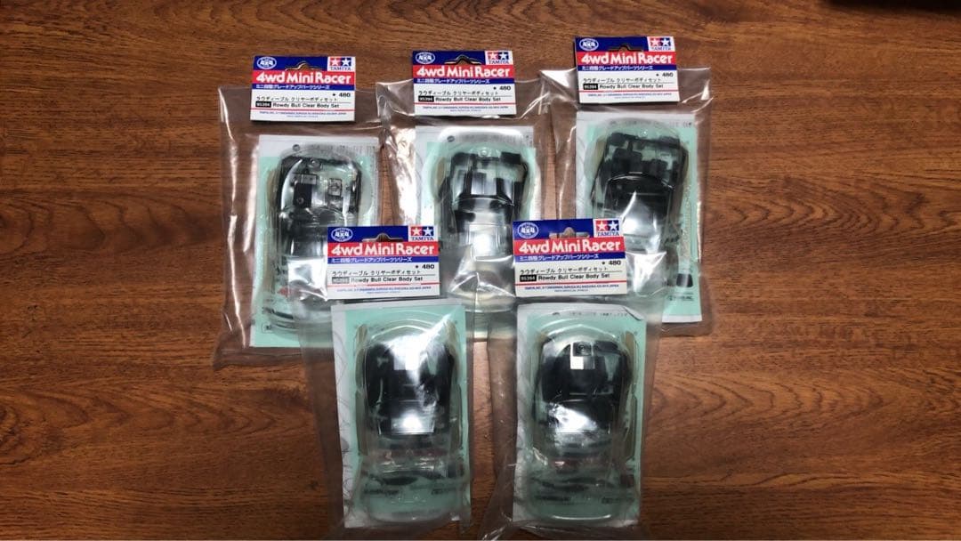 TAMIYAミニ四駆　ラウディーブル　ポリカ5個セット