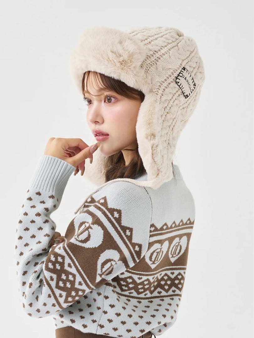 新品【Darich】ダブルファブリックフライトキャップ IVO