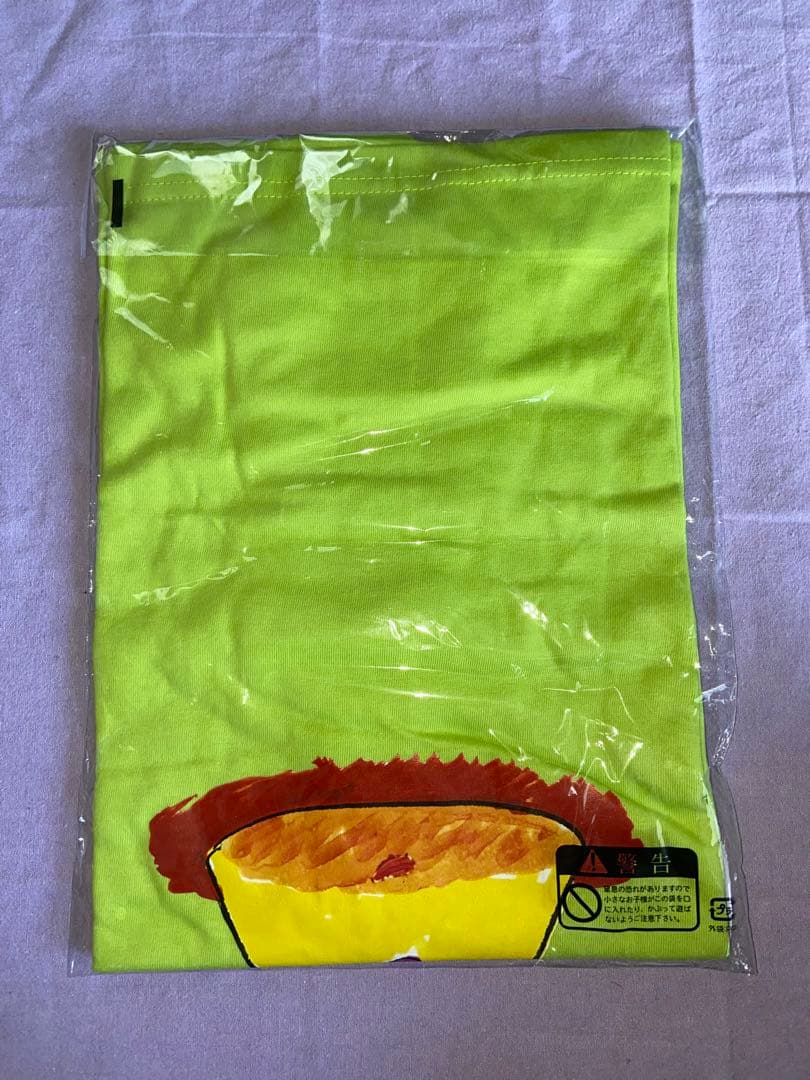 中村倫也　着用　台風家族 ナスTシャツ　サイズM