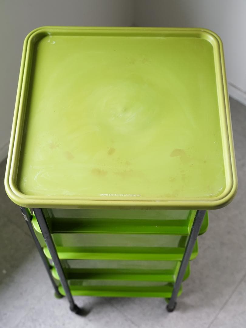 70's SEKISUI PLASTICS 回転キャビネット スペースエイジ