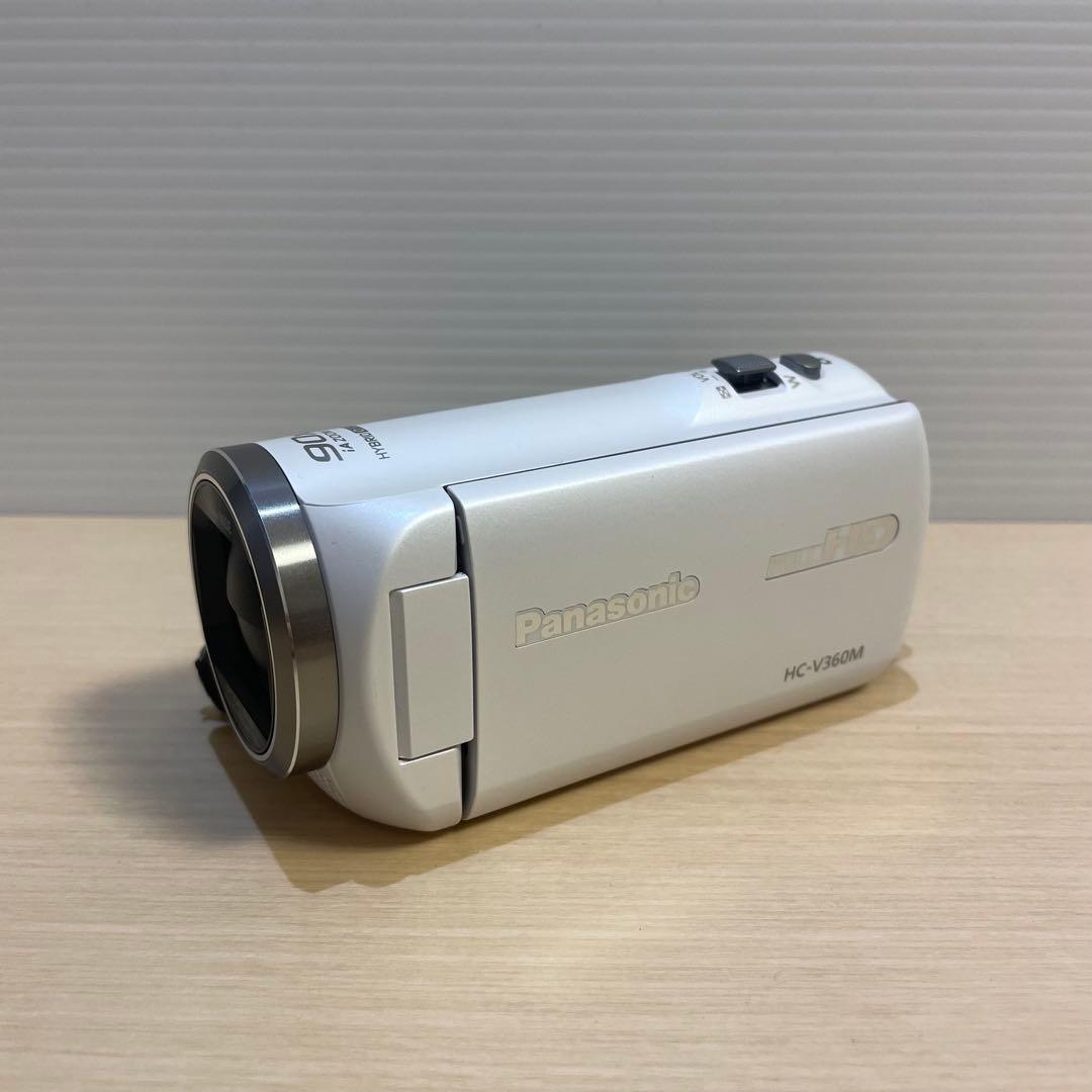 Panasonic HC-V360M ビデオカメラ 本体　購入記念品バッグ付き