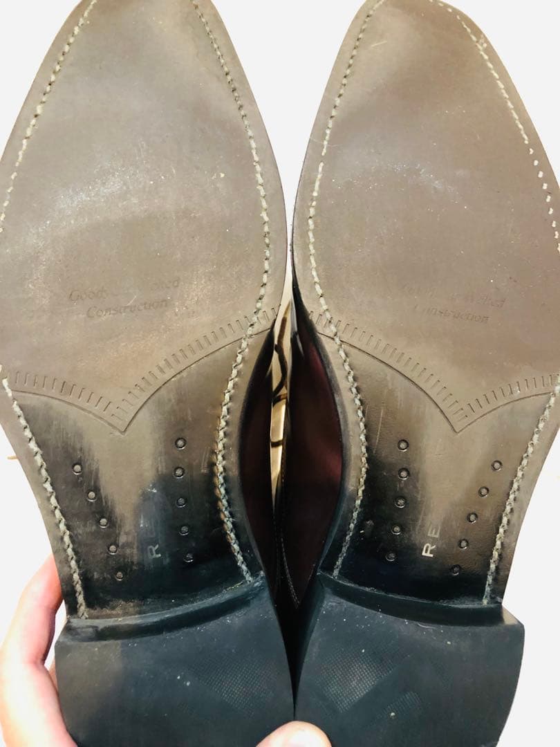 ★美品★定価34,100円！リーガル 315R ストレートチップ 25EE