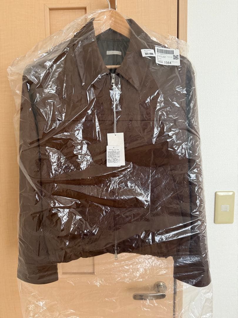 WYM LIDNM フェイクスエード ジップブルゾン ブラウン M 新品未使用