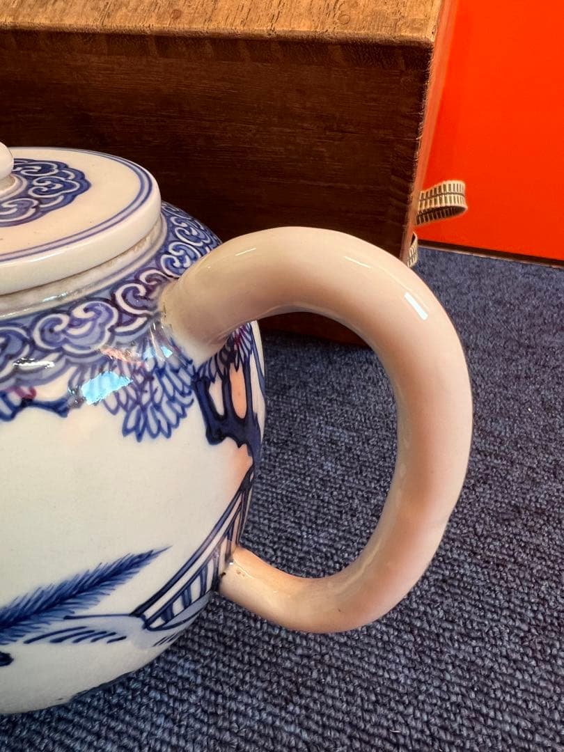 926 中国　骨董　大清乾隆　水指　急須　時代物