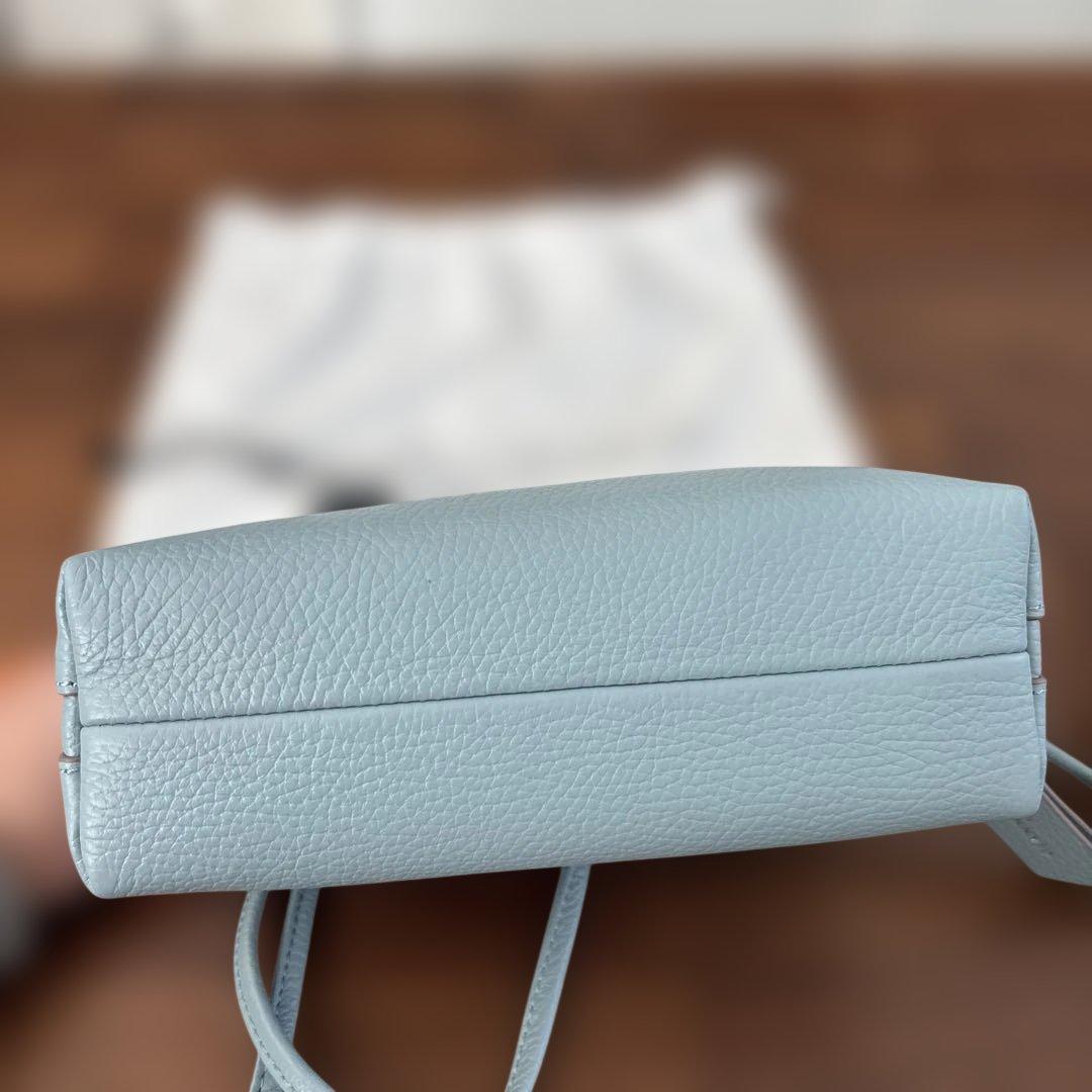 ジャンニキアリーニ　ALIFA バッグ　ショルダー　ブルー