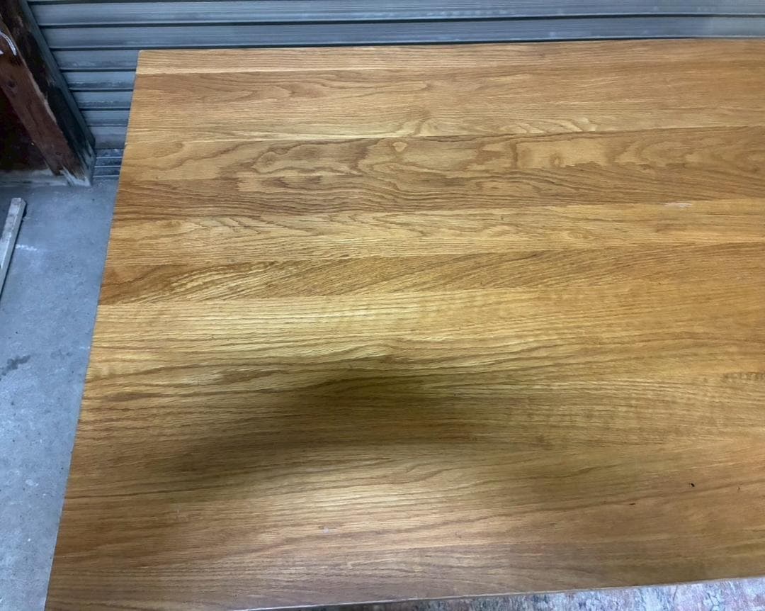 廃盤品 無印良品 無垢材テーブル・オーク材・幅140cm 分解済み