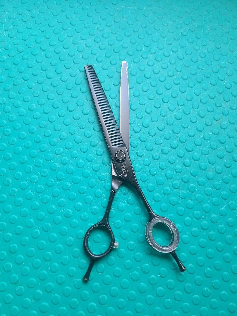 シルバーライン　ブラック手品バサミ　ブレンダーシザートリミング