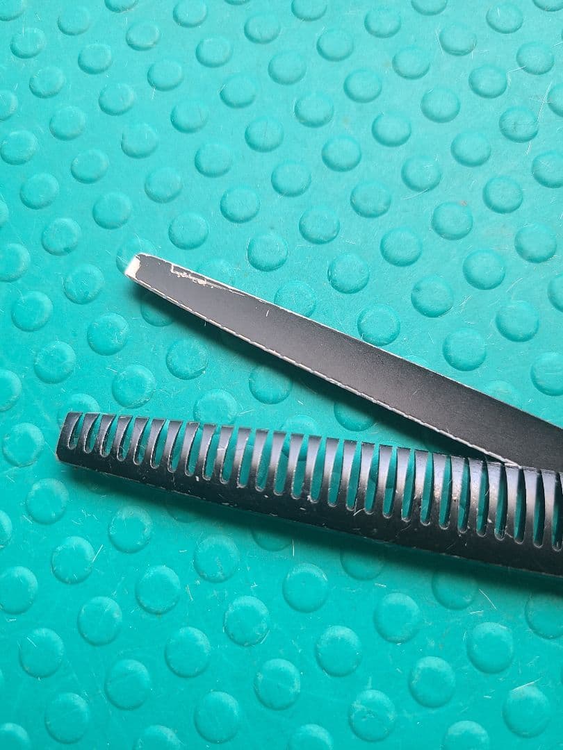 シルバーライン　ブラック手品バサミ　ブレンダーシザートリミング