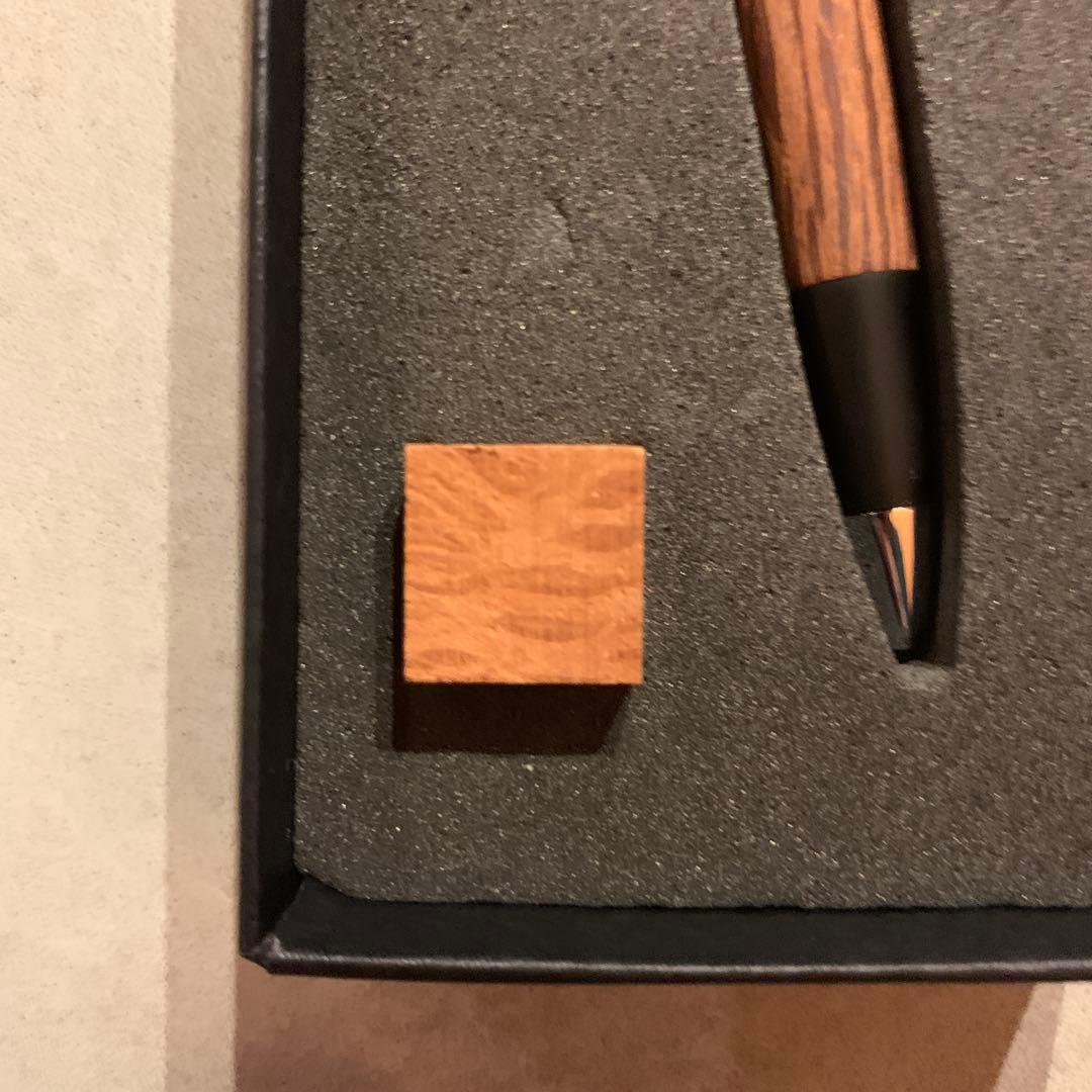 野原工芸シーオークシャープペンシル　新型　シルバー金具