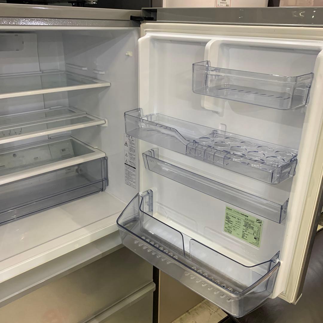 AQUA 冷蔵庫 AQR-27K(S) 2021年製 272L