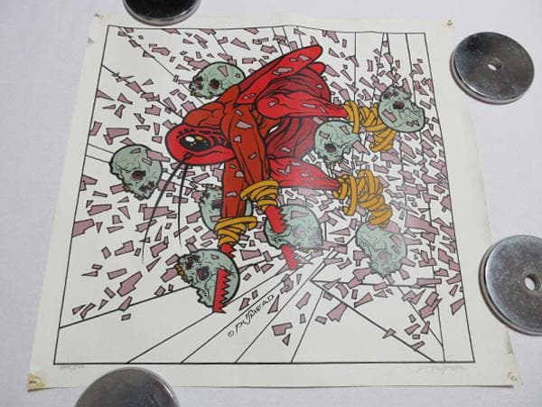 PUSHEADパスヘッドcocobatココバットグラスホッパーポスター９８年製