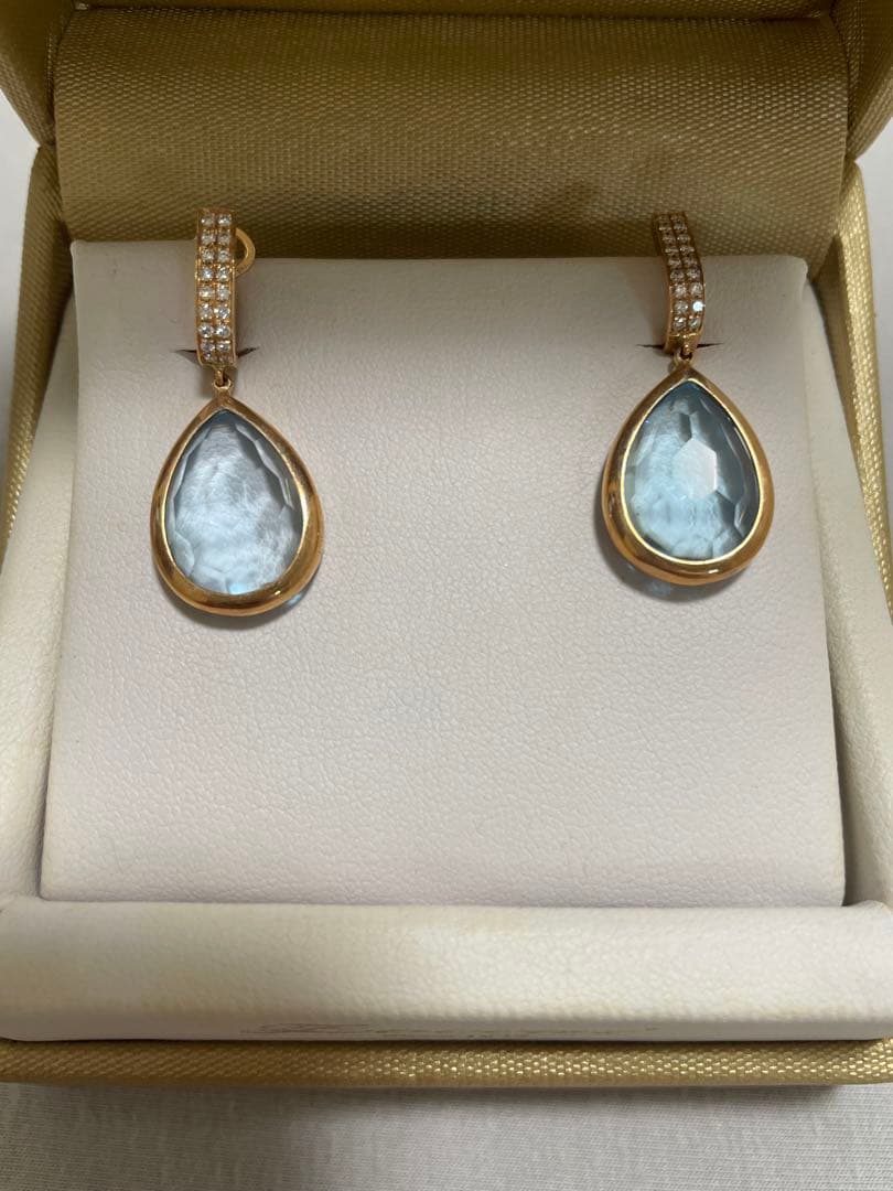 Zoccai Since 1839 K18 ピアス イタリア製 箱あり 未使用