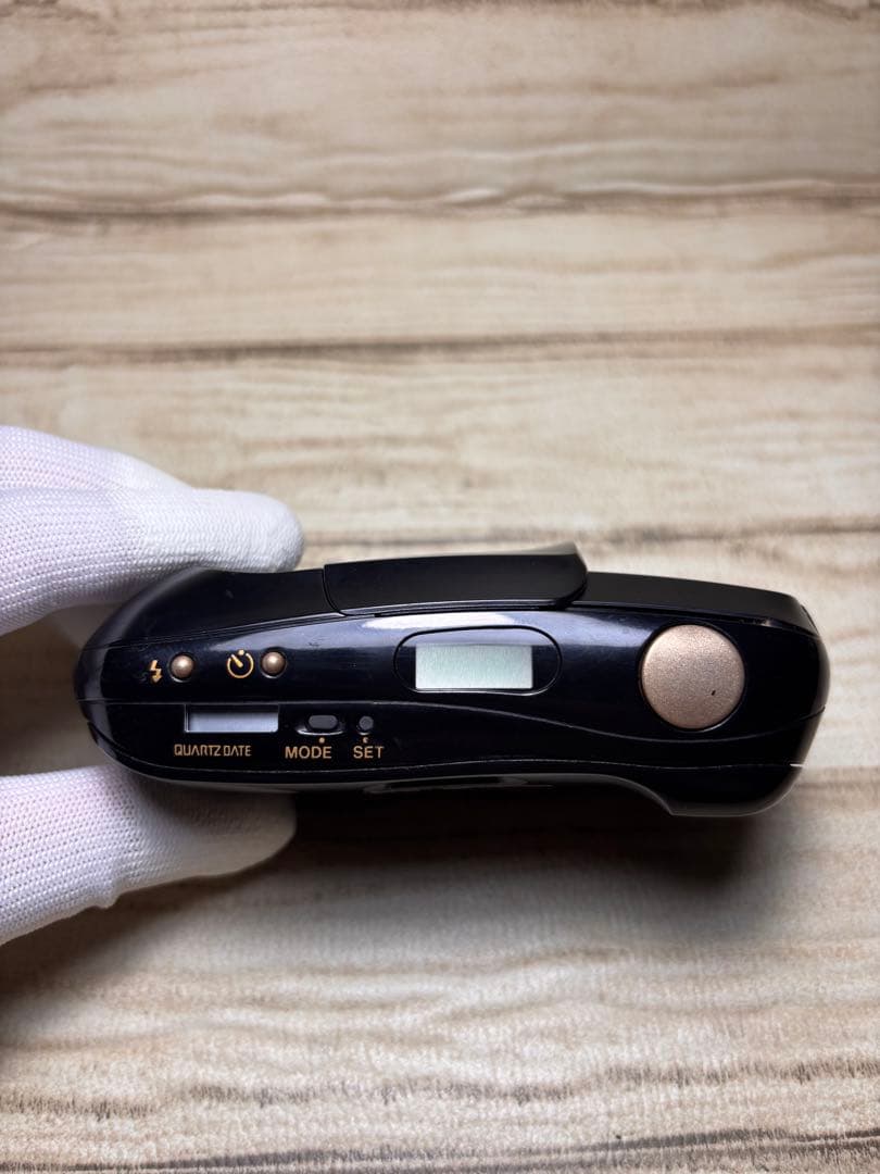 OLYMPUS μ[mju:] ブラック　コンパクトフィルムカメラ