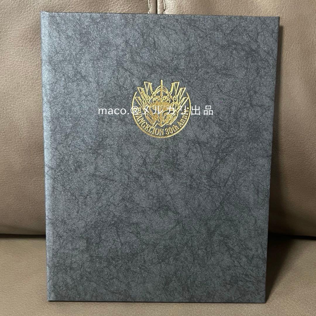 美品 新世紀エヴァンゲリオン 30周年記念 純金プレート 公式特典付 K24