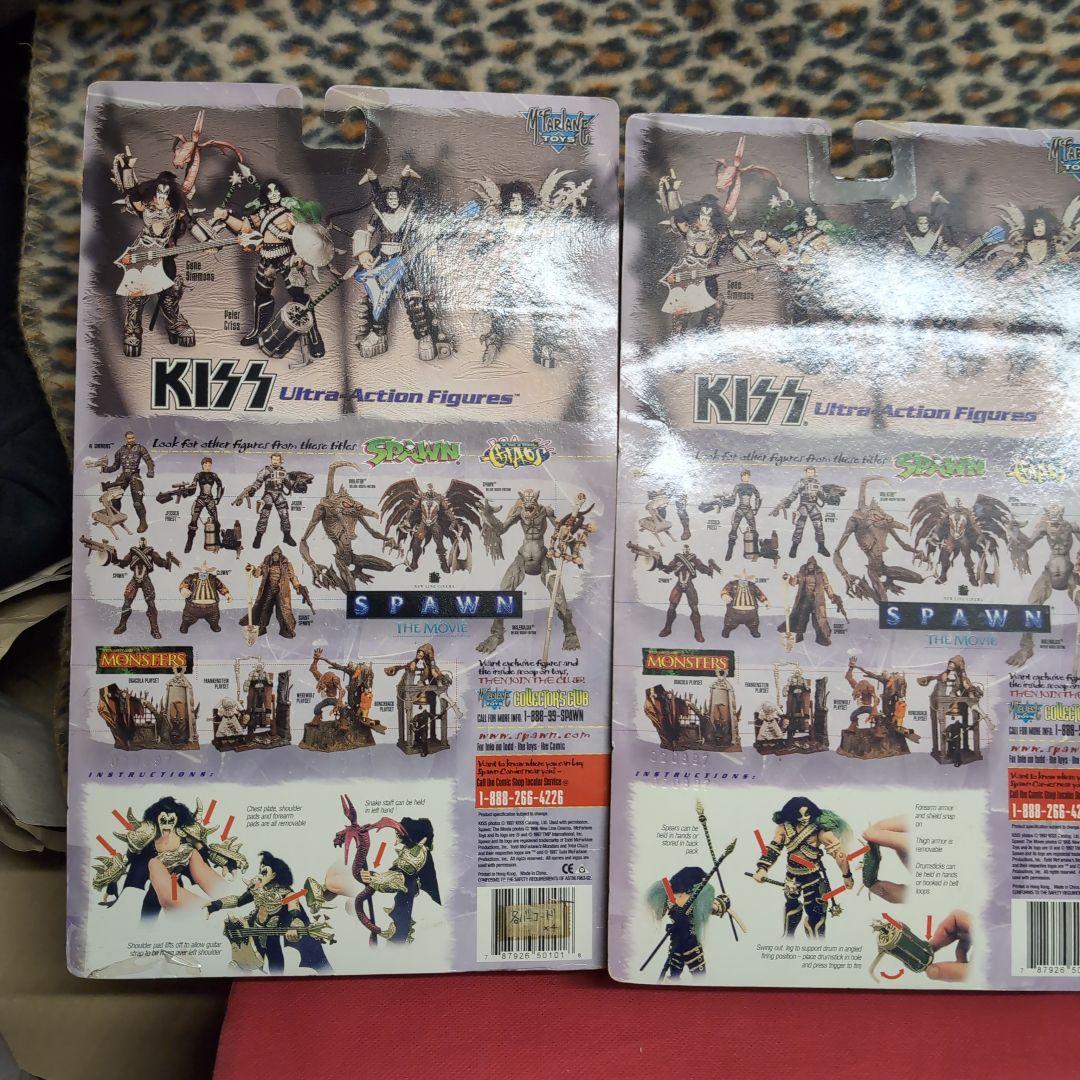 KISS アクションフィギュア 4体セット