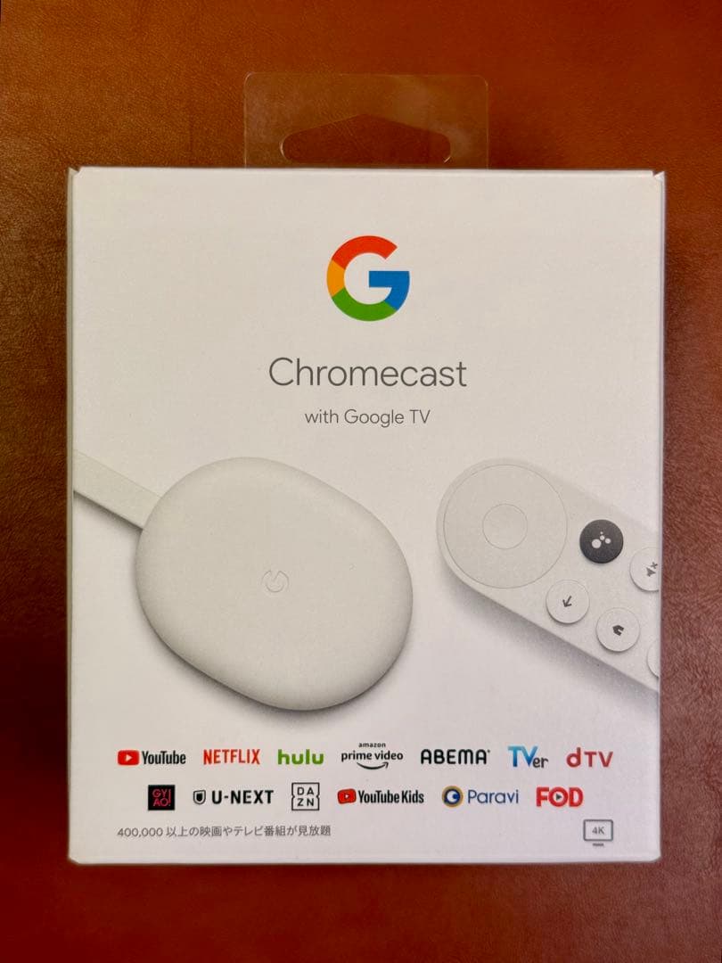 テレビ Chromecast with Google TV 4K GA01919-JP